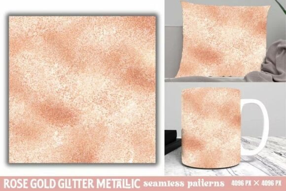Download Rose Gold Glitter Metallic Pattern - Premium Bundle