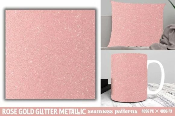Download Rose Gold Glitter Metallic Pattern - Premium Bundle
